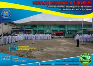 KEGIATAN RUTIN BNNK SUKABUMI SENIN PAGI KE SEKOLAH MEWUJUDKAN LINGKUNGAN PENDIDIKAN DI SUKABUMI BERSINAR (BERSIH NARKOBA).