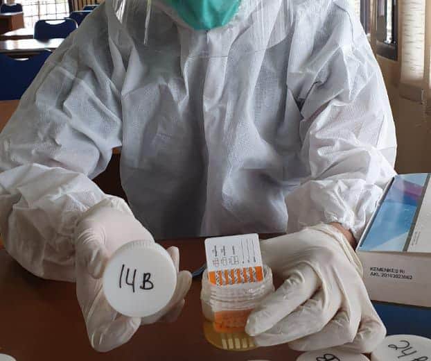 Ratusan Pegawai Disdik Sukabumi di Test Urine Ratusan Pegawai Disdik Sukabumi di Test Urine