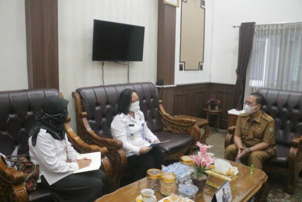 Koordinasi dengan Wakil Walikota Sukabumi terkait Program SUKABUMI BERSINAR