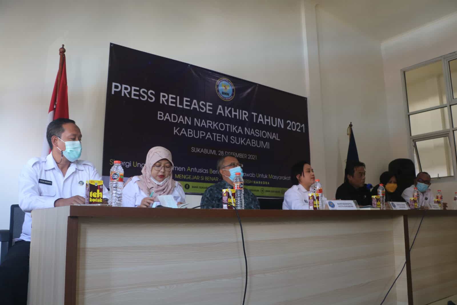 PRESS RELEASE BNNK SUKABUMI CAPAIAN AKHIR TAHUN 2021 PRESA RELEASE BNNK SUKABUMI CAPAIAN AKHIR TAHUN 2021