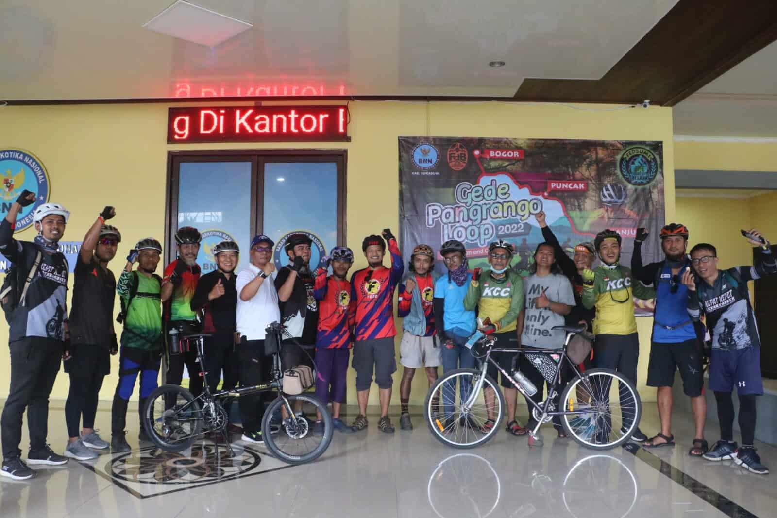 Gowes Bersinar gelorakan semangat war on drugs Gowes Bersinar gelorakan semangat war on drugs