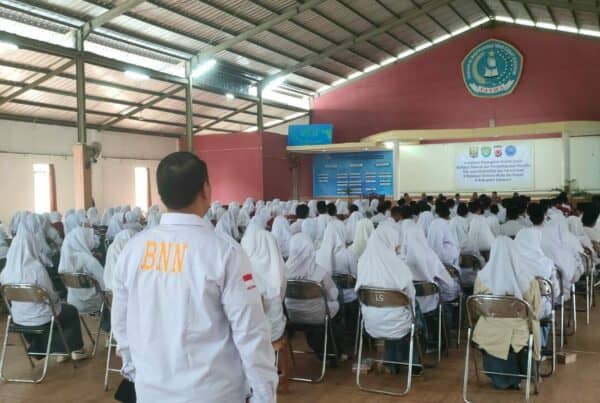 Cegah peredaran gelap narkoba di lingkungan pendidikan, BNNK Sukabumi gelar sosialisasi P4GN