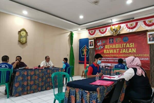 BNNK Sukabumi Lakukan Rehabilitasi Klien Rawat Jalan Lapas Sukabumi
