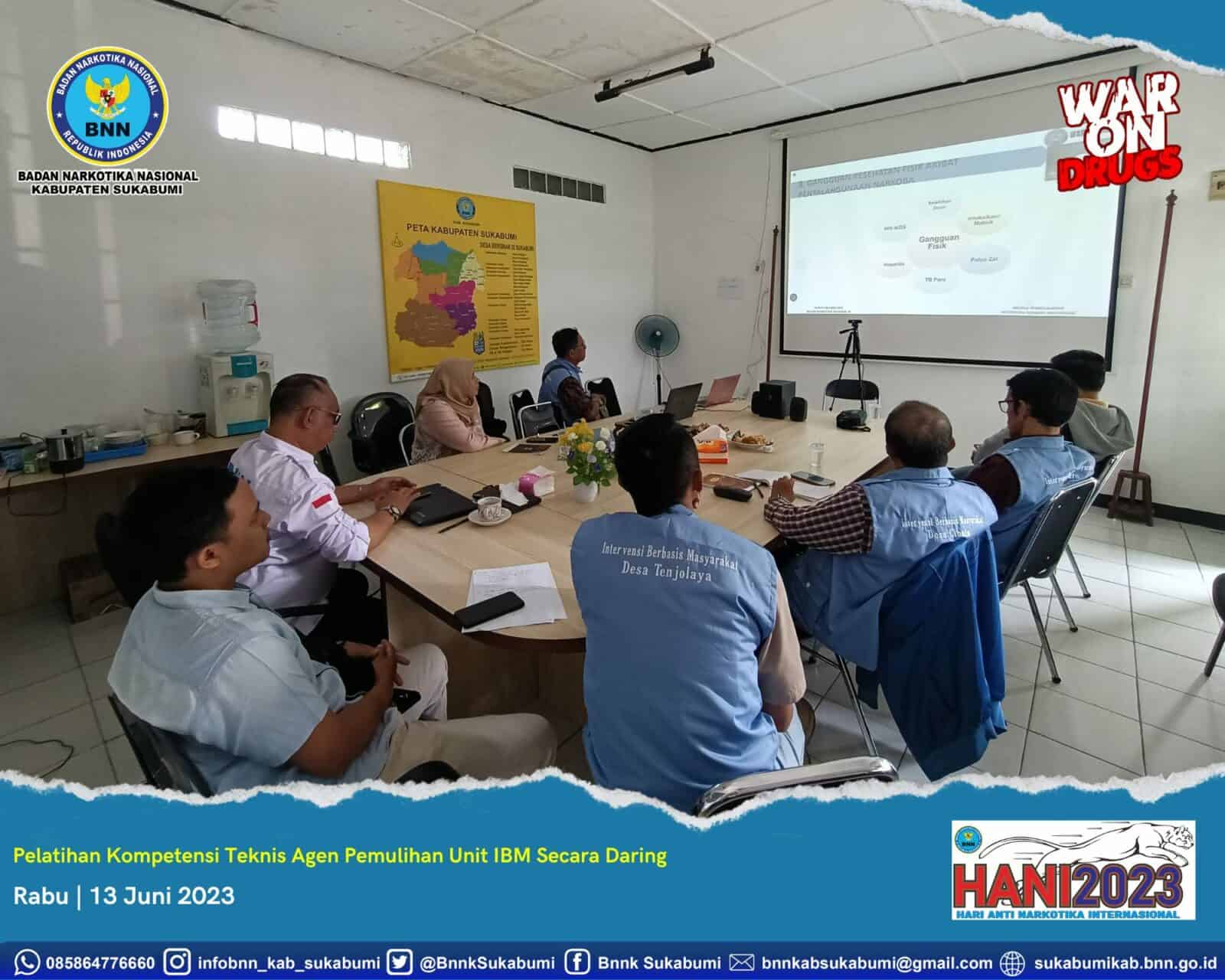 PELATIHAN IBM SECARA VITRUAL BERSAMA AGEN PEMULIHAN DI DESA PELATIHAN IBM SECARA VITRUAL BERSAMA AGEN PEMULIHAN DI DESA