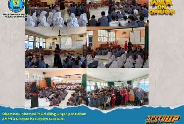 Diseminasi Informasi P4GN dilingkungan Pendidikan SMPN 3 Cibadak Sukabumi