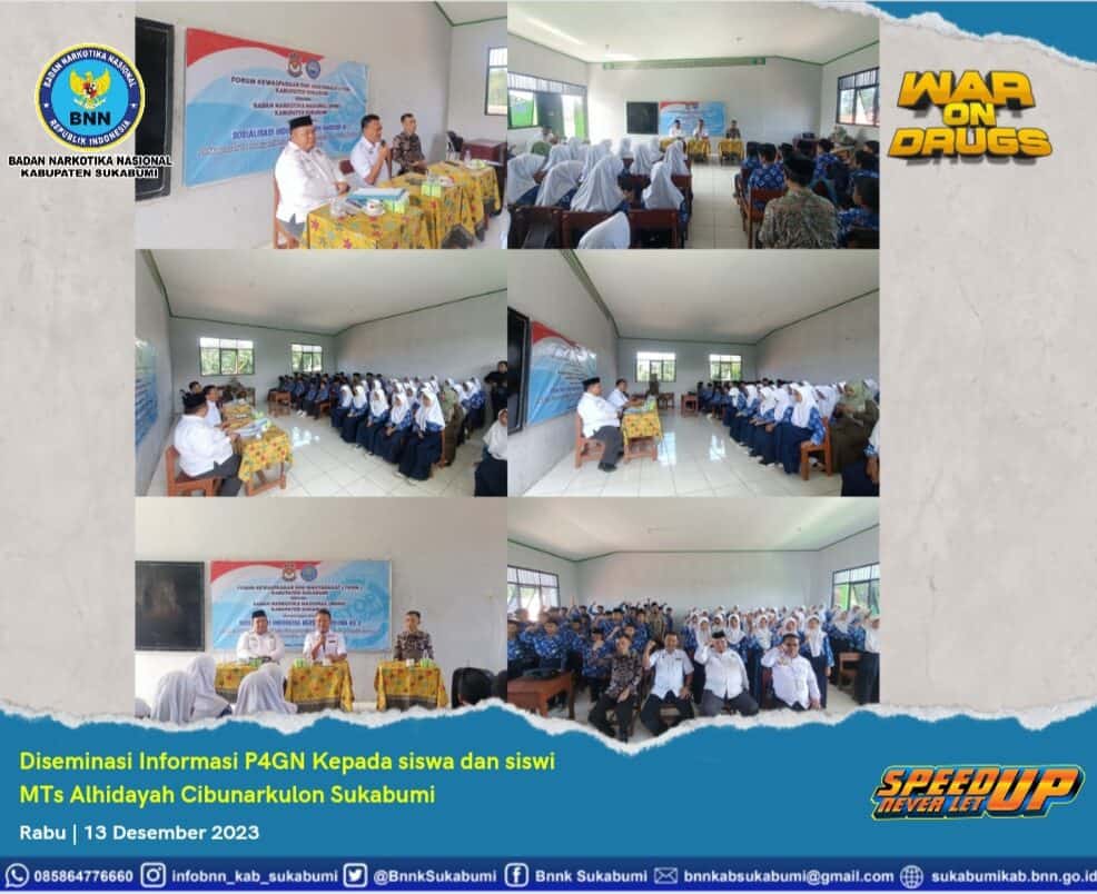 DISEMINASI INFORMASI P4GN DI LINGKUNGAN PENDIDIKAN MTS ALHIDAYAH DISEMINASI INFORMASI P4GN DI LINGKUNGAN PENDIDIKAN MTS ALHIDAYAH
