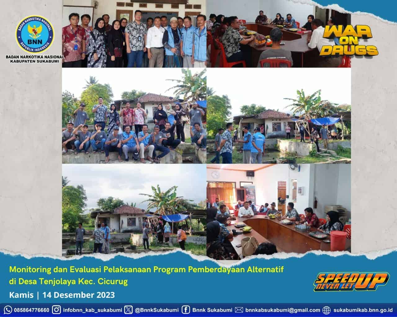 MONEV PEMBERDAYAAN ALTERNATIF DI DESA TENJOLAYA KAB SUKABUMI MONEV PEMBERDAYAAN ALTERNATIV DI DESA