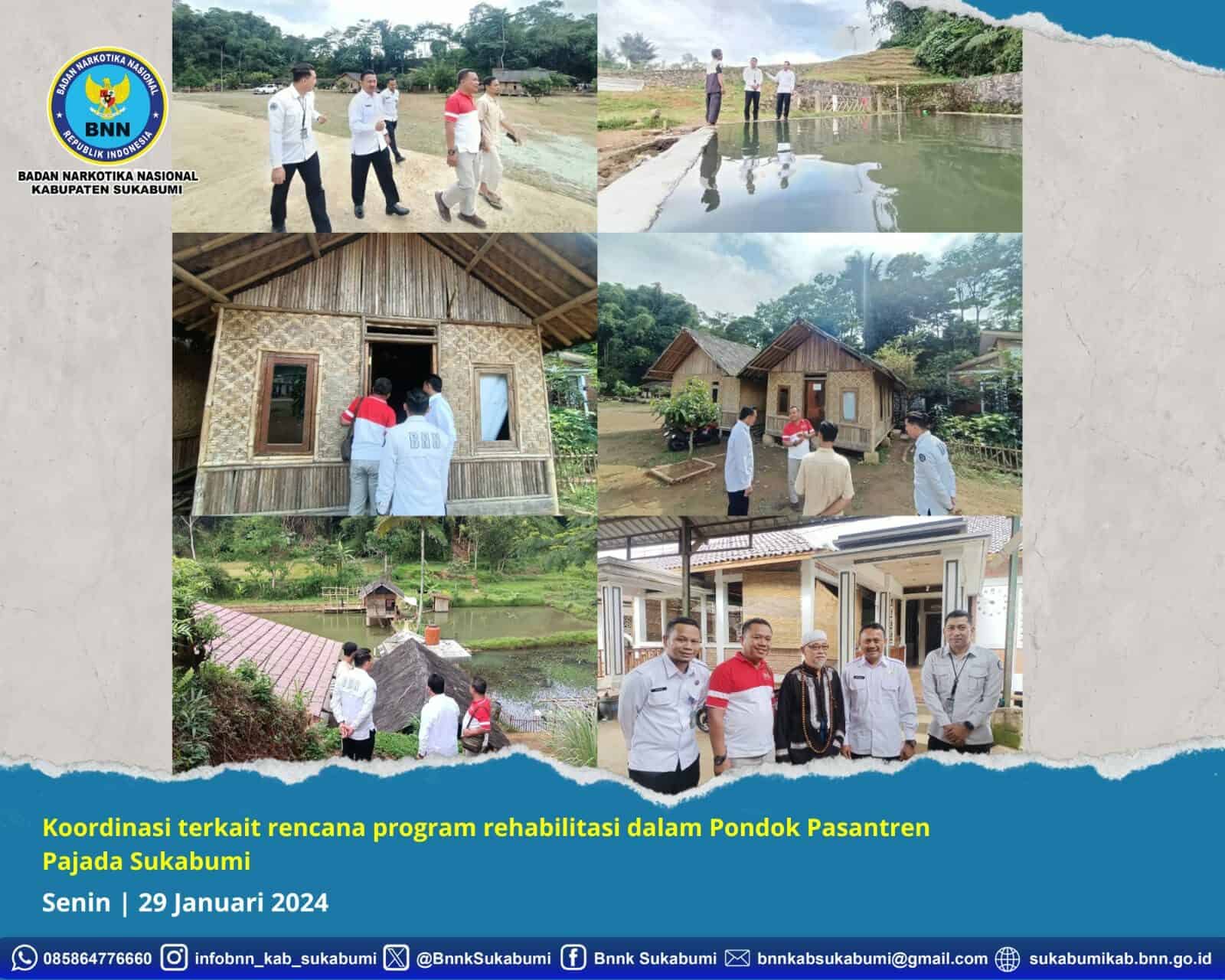BNNK SUKABUMI AKAN BENTUK PROGRAM REHABILITASI DALAM PONDOK PASANTREN BNNK SUKABUMI AKAN BENTUK PROGRAM REHABILITASI DALAM PONDOK PASANTREN