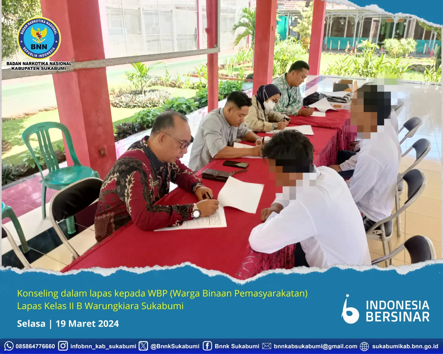 BNNK SUKABUMI GELAR KONSELING BAGI WARGA BINAAN LAPAS WARUNGKIARA SUKABUMI BNNK SUKABUMI GELAR KONSELING BAGI WARGA BINAAN LAPAS WARUNGKIARA SUKABUMI