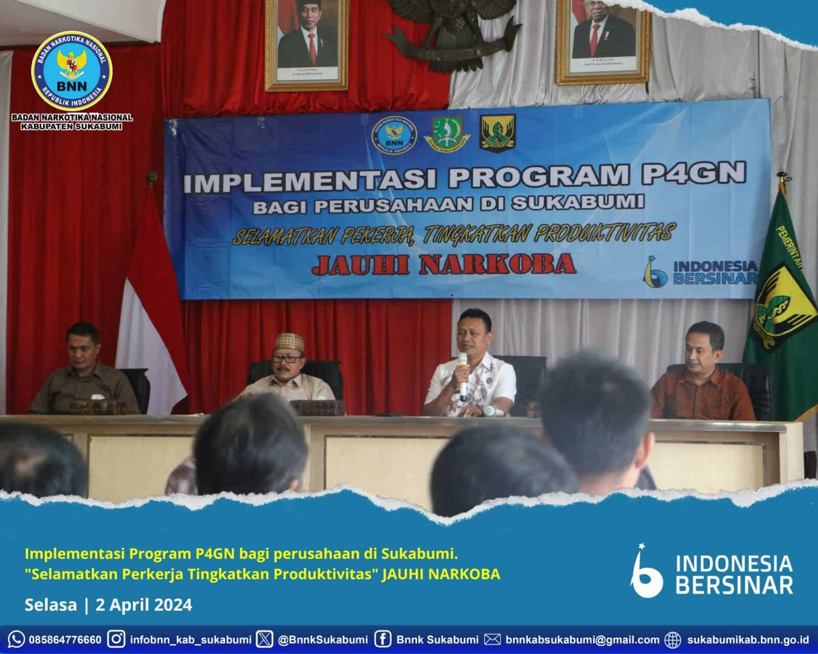 Implementasi Program P4GN bagi perusahaan di Sukabumi Implementasi Program P4GN bagi perusahaan di Sukabumi