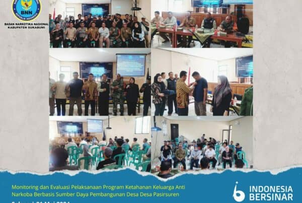Monitoring dan Evaluasi Pelaksanaan Program Ketahanan Keluarga Anti Narkoba
