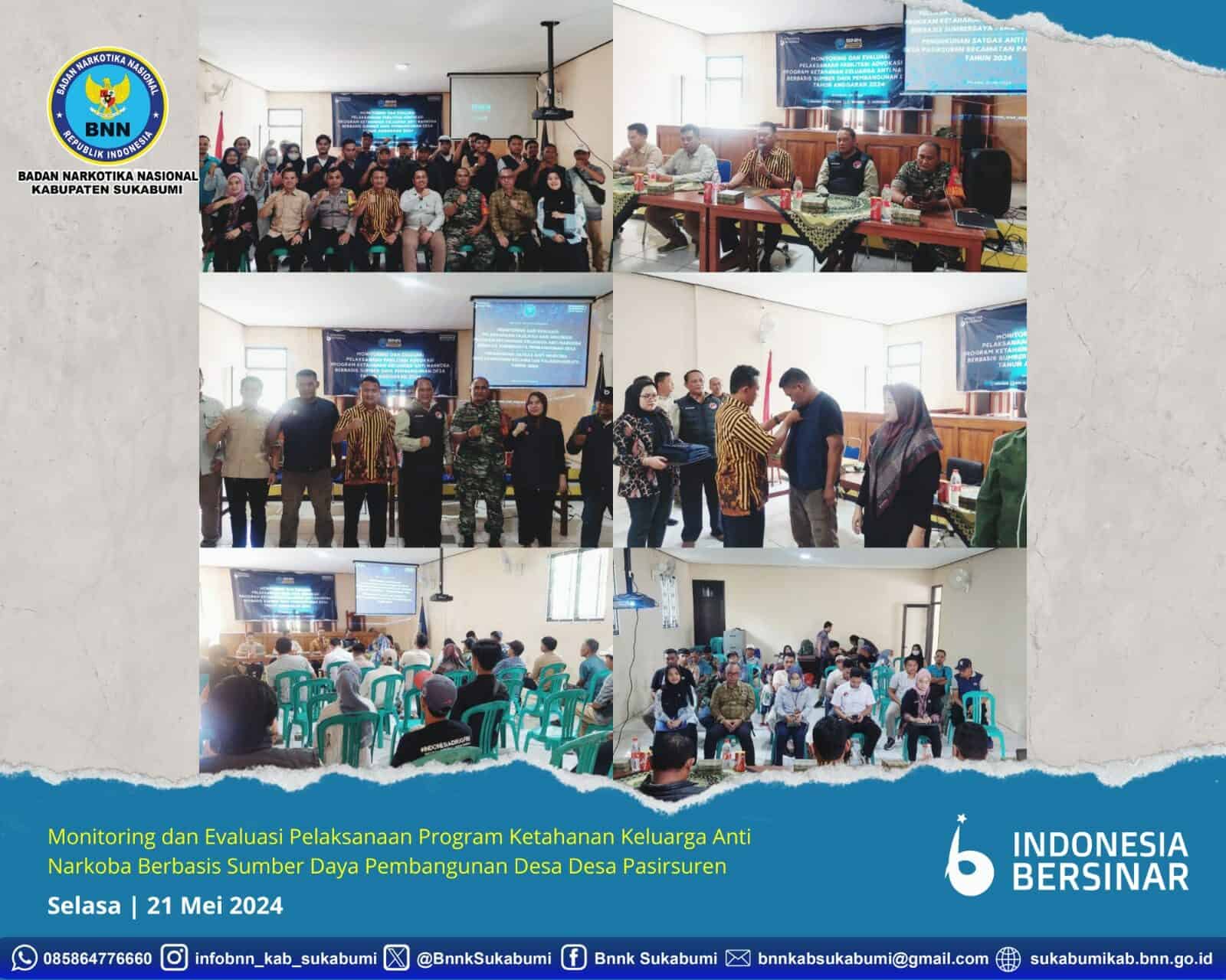 Monitoring dan Evaluasi Pelaksanaan Program Ketahanan Keluarga Anti Narkoba Monitoring dan Evaluasi Pelaksanaan Program Ketahanan Keluarga Anti Narkoba
