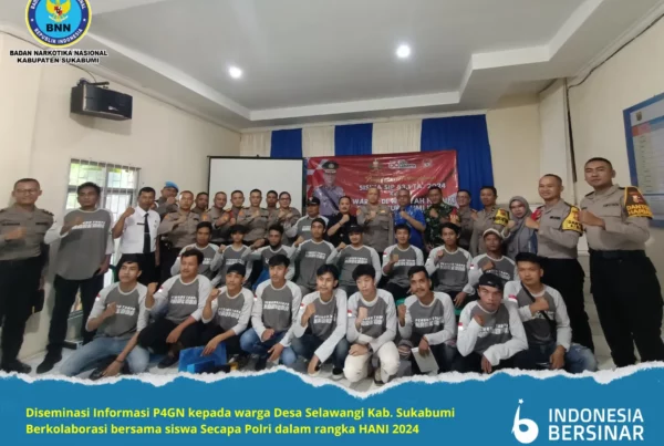 BERSAMA MELAWAN NARKOBA !! BNNK SUKABUMI DAN SISWA SECAPA GELAR SOSIALISASI P4GN DI DESA SELAWANGI SUKABUMI BERSAMA MELAWAN NARKOBA !! BNNK SUKABUMI DAN SISWA SECAPA GELAR SOSIALISASI P4GN DI DESA SELAWANGI SUKABUMI