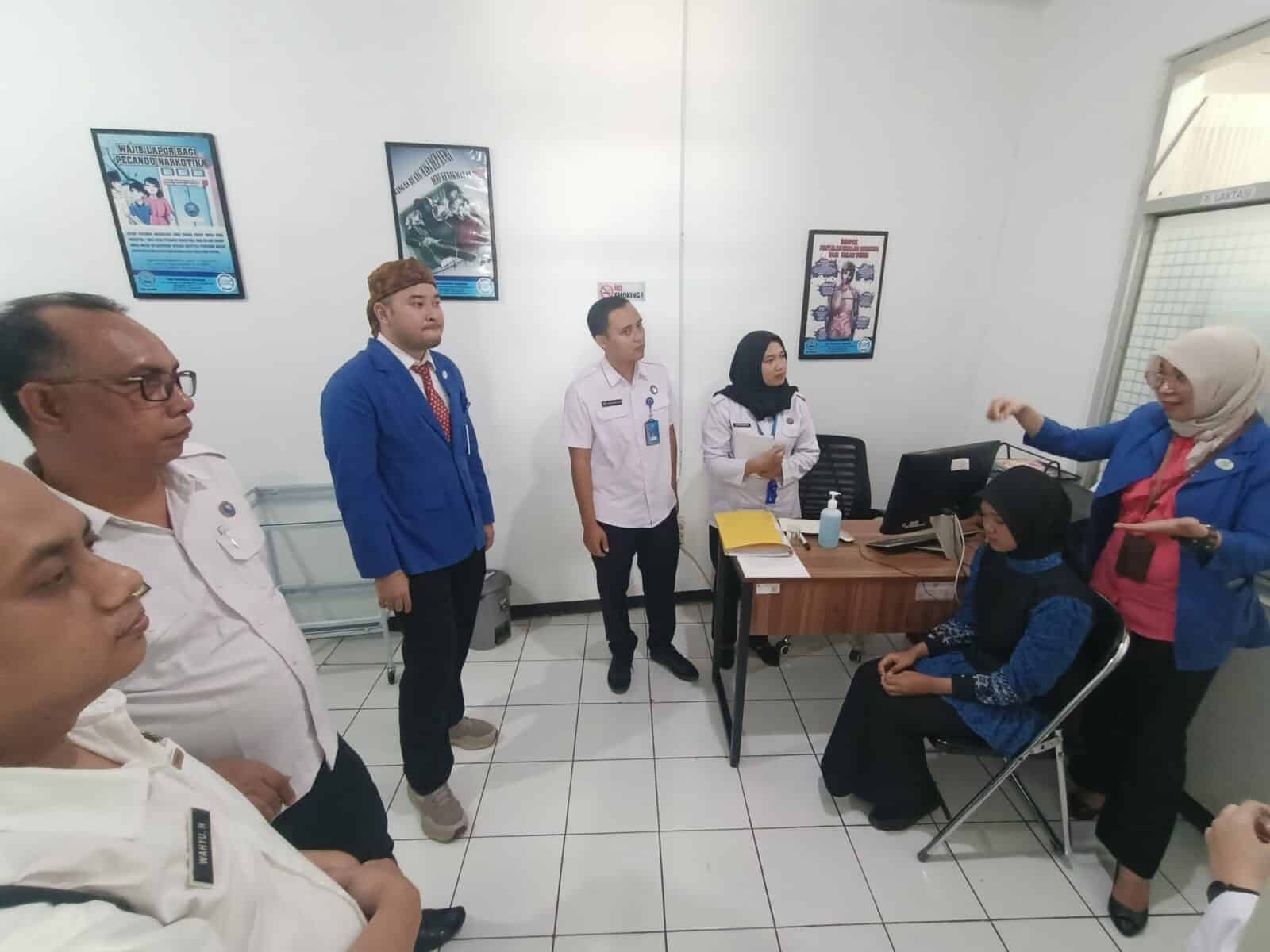 KLINIK PRATAMA BNNK SUKABUMI JALANI SURVEY AKREDITASI OLEH LPA -PKP KLINIK PRATAMA BNNK SUKABUMI JALANI SURVEY AKREDITASI OLEH LPA -PKP