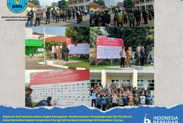 WARGA SE KECAMATAN CICURUG DEKLARASI ANTI NARKOBA (SIAP PERANG) MELAWAN NARKOBA