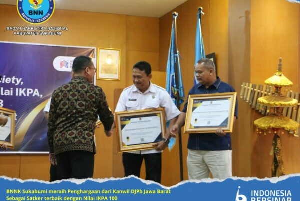 BNNK SUKABUMI KEMBALI RAIH PENGHARGAAN DARI KANWIL DJPb Jawa Barat