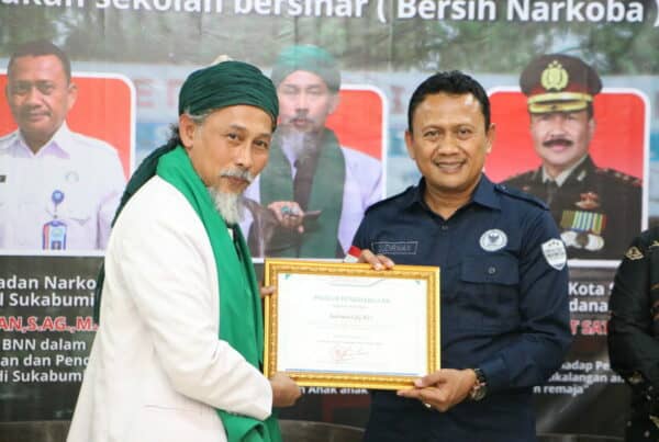 TOKOH AGAMA DI SUKABUMI, SIAP DUKUNG BNN DALAM PENANGANAN NARKOBA. INI HASILNYA