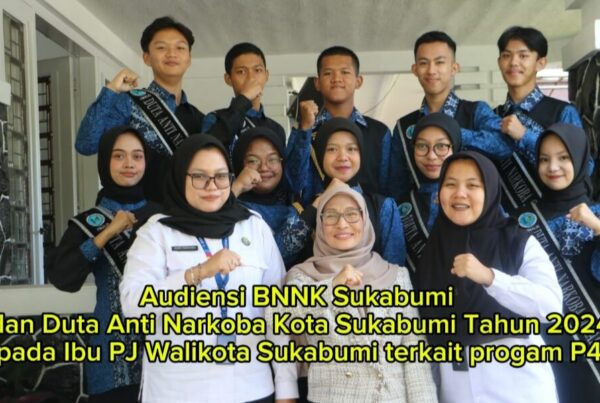 AUDIENSI DENGAN IBU PJ WALIKOTA SUKABUMI TERKAIT PROGRAM P4GN