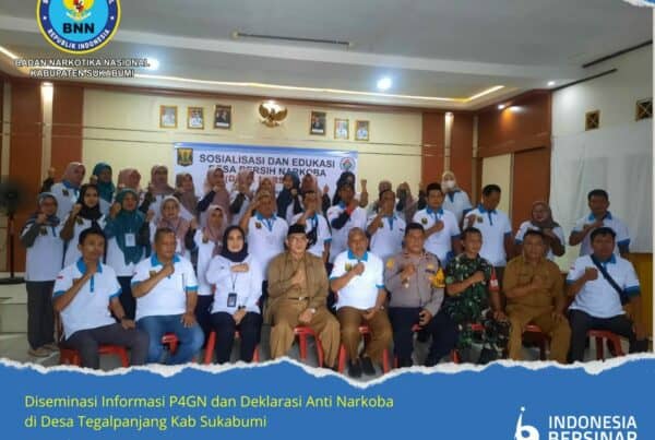 BNNK SUKABUMI TEKAN PENYALAHGUNAAN NARKOBA DI DESA