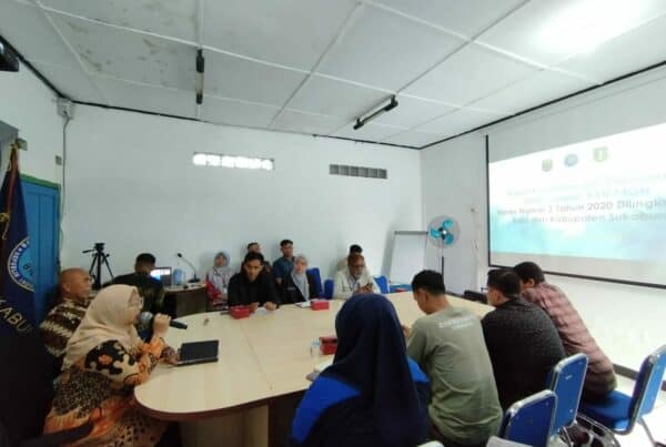 Rapat Koordinasi dan Sinkronisasi Data Laporan RAN P4GN. Inpres Nomor 2 Tahun 2020 Dilingkungan Kota dan Kabupaten Sukabumi