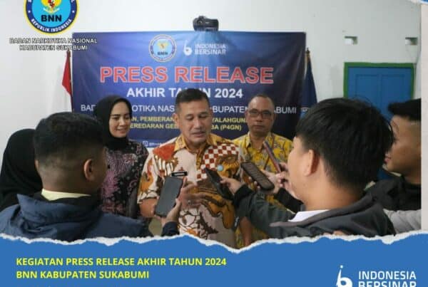 BNNK SUKABUMI GELAR PRESS RELEASE CAPAIAN KINERJA AKHIR TAHUN 2024