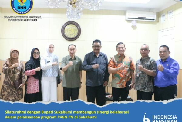 BNNK SUKABUMI SILATURAHMI DENGAN BUPATI SUKABUMI, KOMITMEN MEWUJUDKAN SUKABUMI BERSIH NARKOBA