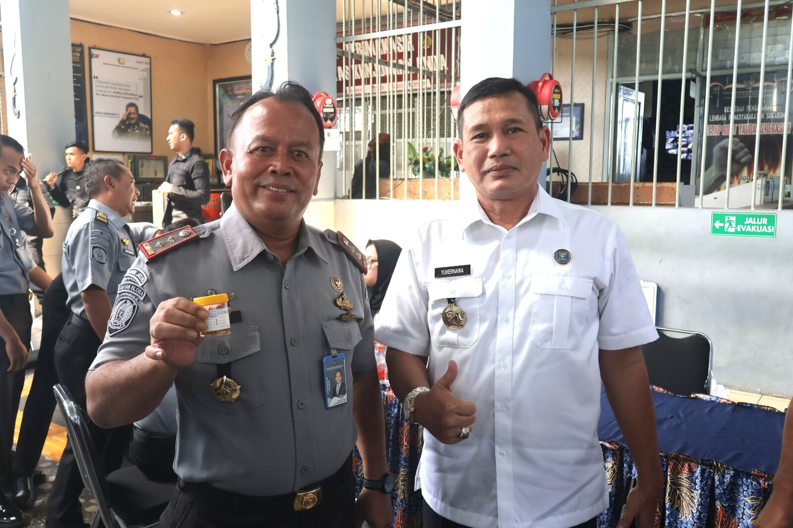 LAPAS KELAS IIB SUKABUMI, TEGASKAN SIAP PERANGI NARKOBA LAPAS KELAS IIB SUKABUMI, TEGASKAN SIAP PERANGI NARKOBA